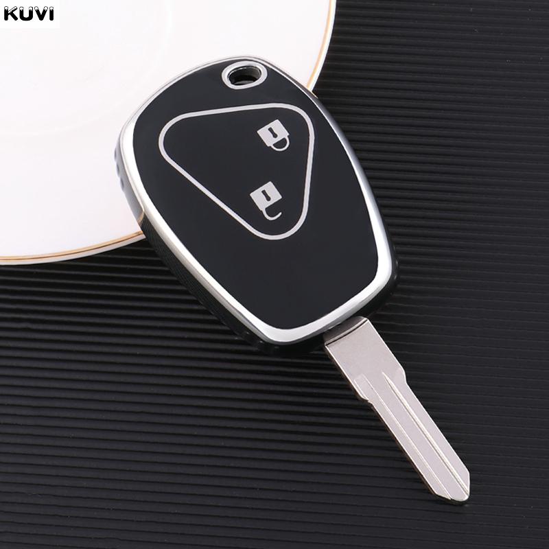 Tpu Car Key Case Cover For Renault Megane Modus Espace Laguna Duster Logan Dacia Sandero Fluence Clio Kango For Nissan Almera