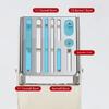 Stable Countertop Cutter Holder Anti-slip Cutlery Organizer Kitchen Storage Rack  for Home