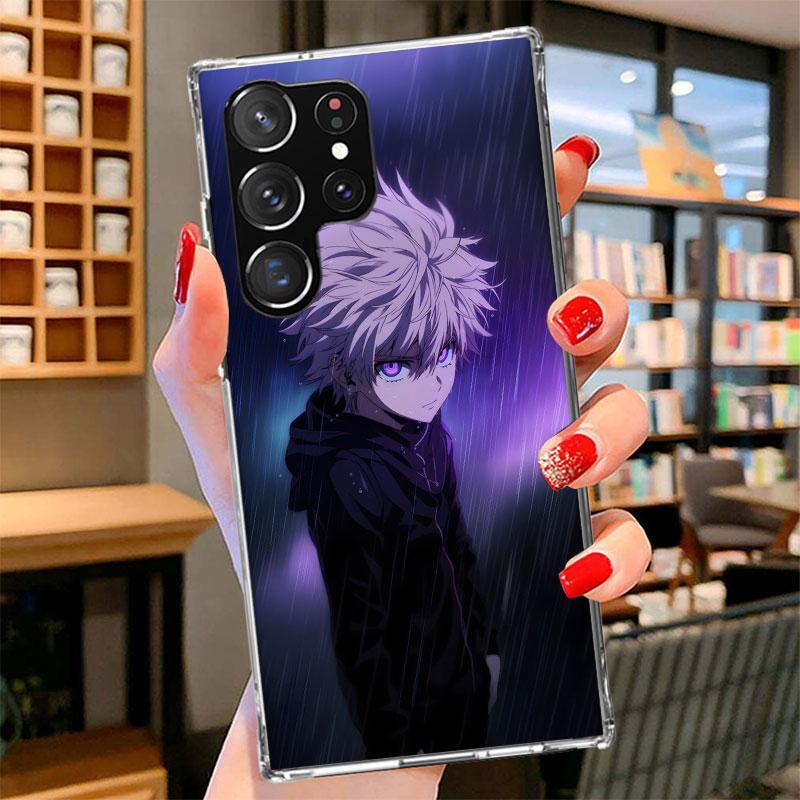 Huner X-Hunters Killua Phone Case For Samsung Galaxy S26 S25 Edge S24 Ultra S23 S22 Plus S21 S20 FE Soft Fundas Shell Galaxy S25