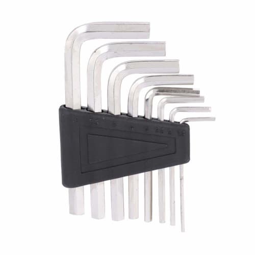 8-Piece Allen Wrench and Hex Wrench Set, 8 Diameters from 1.5 To 6.0mm, Made of Metal, Wear-Resistant, Ideal for Guitars, Acoustic Guitars, Electric G