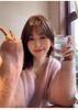 Women's High-End White V-Neck Pullover Sweater - Soft, Loose, Cozy Knit for Autumn/Winter Layering