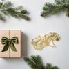 Vasso Decorativo Foglia di Ginkgo Biloba Foglia d'Oro Vasso per Gioielli in Oro Piatto Decorativo da Scrivania Vasso Organizzatore per Anelli Collane