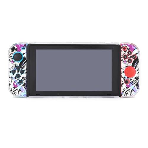 Senki Zesshou Symphogear Hibiki Tachibana and Tsubasa Kazanari Protective Case for Switch, 5-Piece Set, Bubble-Free, High Sensitivity, Easy Attach/Rem