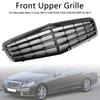 Black Front Grille Grill Fit for Mercedes-Benz E Class W212 E350 E550 2010 2011 2012 2013