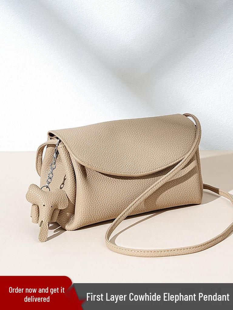 2025 Women's Trendy Mini Genuine Leather Summer Crossbody Bag