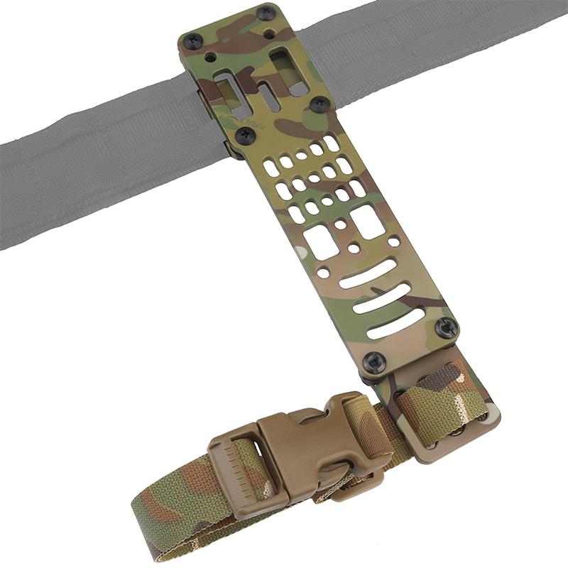 IDOGEAR Tactical Modular Holster Adapter Aluminium Mid Ride Kit LSK QLS Platte MC GB-ACC-11