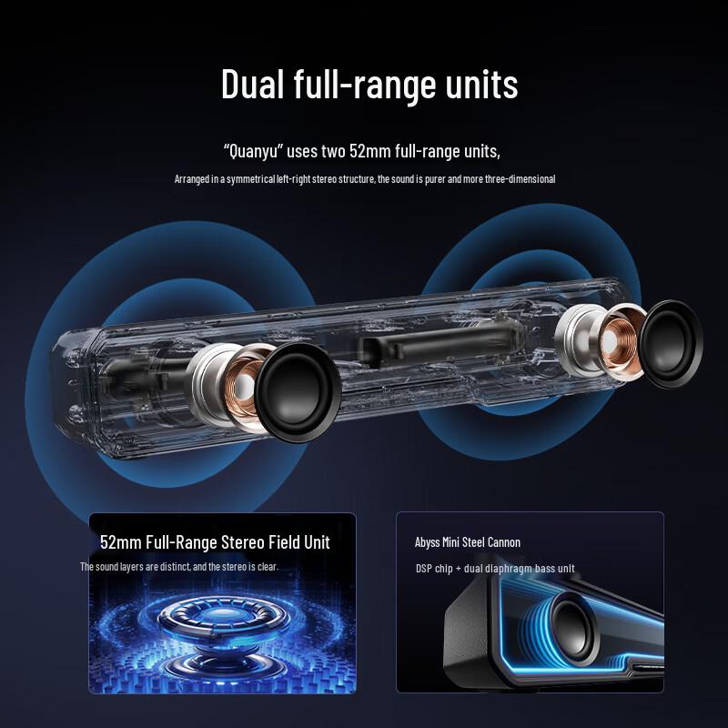 HP Quan Yu Gaming Desktop Bluetooth Speaker CN plug (adapter included)