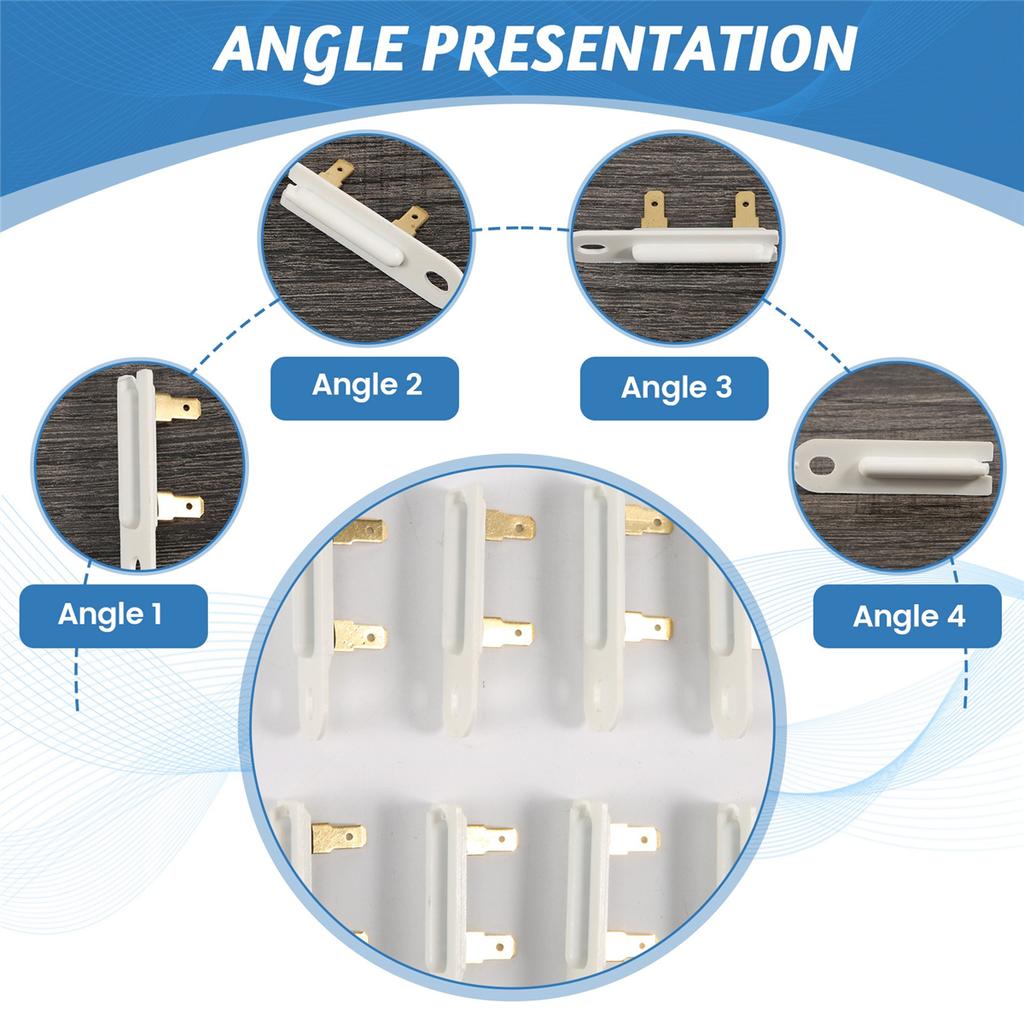 10Pcs Dryer Fuse Parts Home Appliance Washing Machine Fuse Fuse 3392519 for Whirlpool Kenmore Roper