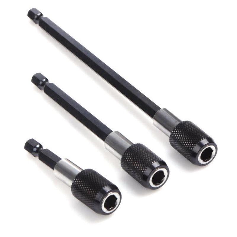 Hex 14 Inch Shank Magnetic Screwdriver Bit Holder Extension For Handheld Drive
