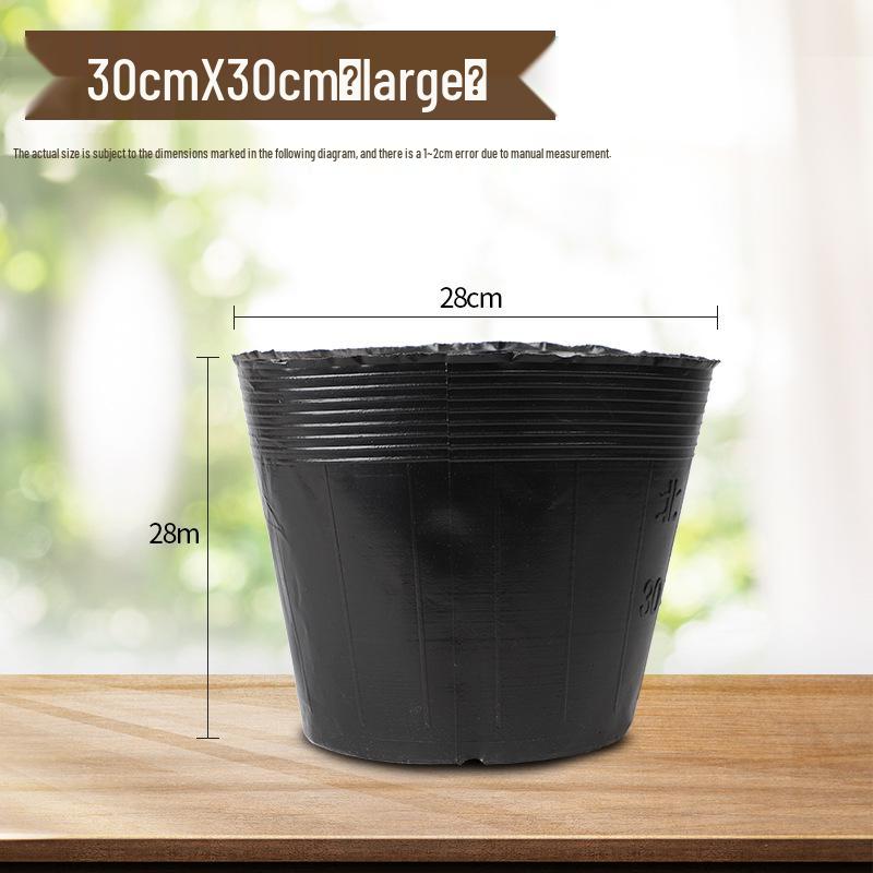 Nutrient Seedling Cup: Disposable Plastic Flower Pot for Seedlings and Plant Cuttings