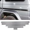För Mercedes-Benz G-klass W463 2007-2018 Mjuk Kolfiber Bil Sidodörr Kaross Listverk Skydd Trim Exteriör Biltillbehör
