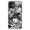 Lesklý skleněný kryt na telefon Junji Ito Tomie Kawakami Anime Manga pro iPhone SE 6s 7 8 Plus X Xr Xs 11 12 13 Mini Pro Max Samsung
