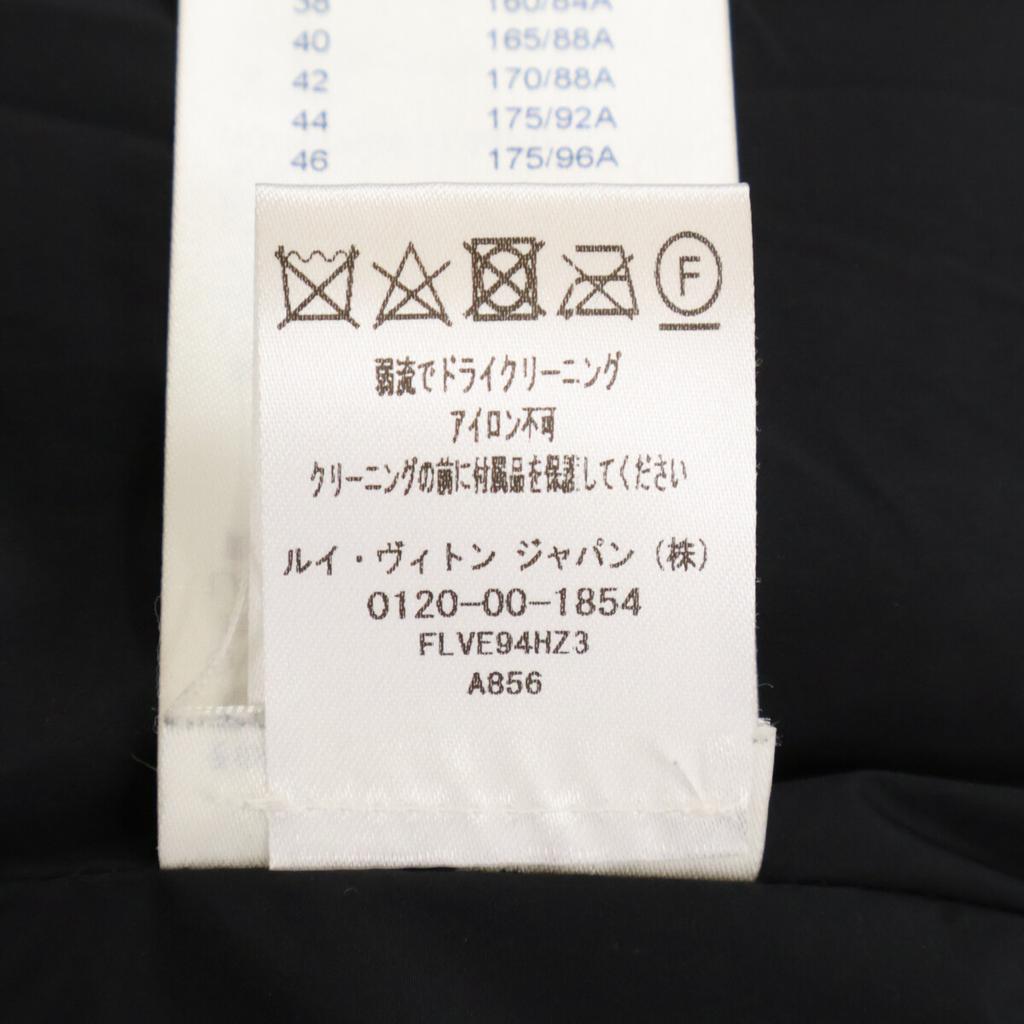 Louis Vuitton Domestically Authorized RW212B HZ3 Monogram Boa Zip-up Parka Jacket 34 Dark brownUsed