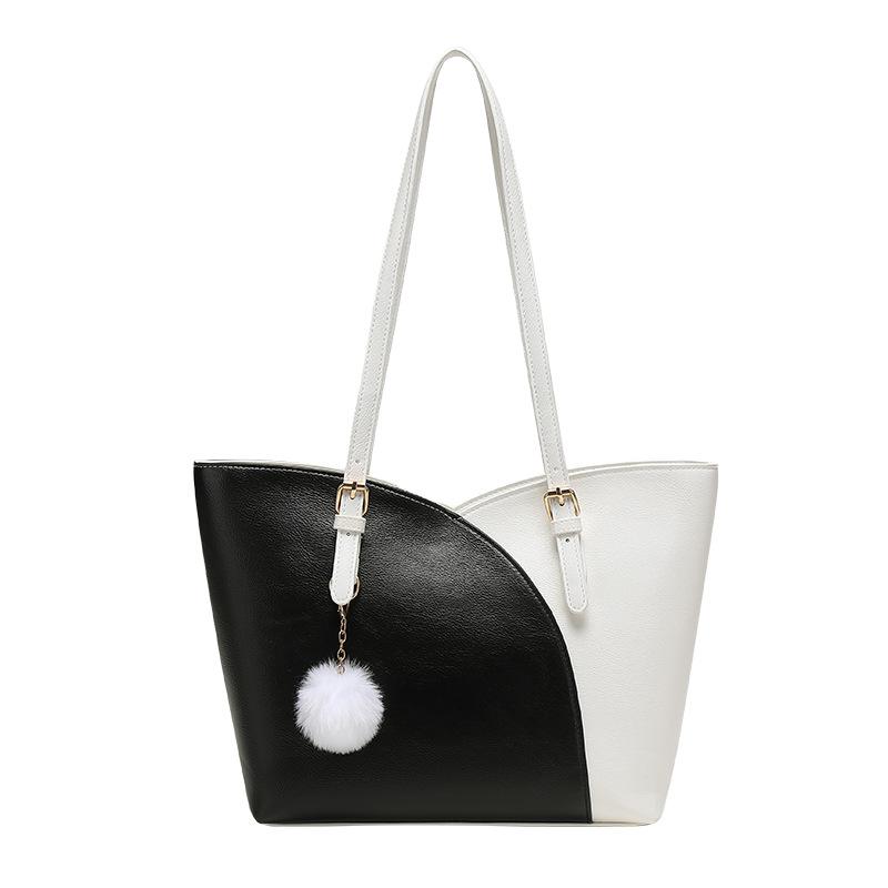 Large Capacity Tote Bag Women'S Hot Women'S Bag Versatile Semi-Shaped Mommy Bag