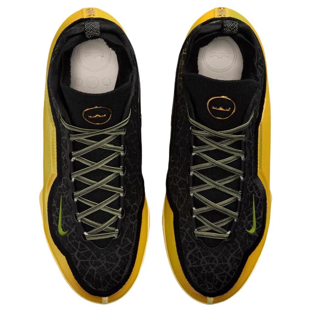 Nike Lebron 23 Breathable Grip Basketball Shoes Men's Black Yellow IB9558-002