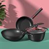 DStt Quzizi QZZ 3-Piece Stainless Steel Cookware Set