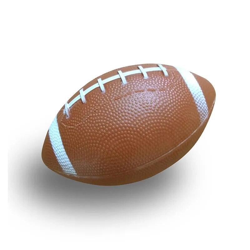 

Американский футбол, регби, мяч для американского футбола, стандартный размер, спортивный футбол для мужчин, женщин, детская игрушка, мягкая резина, маленький регби коричневый