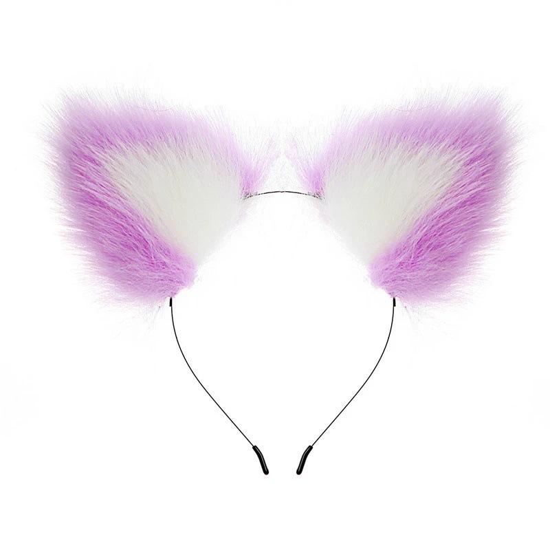 Adult Sex Toys Ears Barrettes Dress up Accessories Two-Color Ear Color Matching Ears Barrettes Source