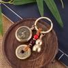Zodiac Brass Gourd Pendant: Wealth-Attracting and Treasure-Inviting Key Charm