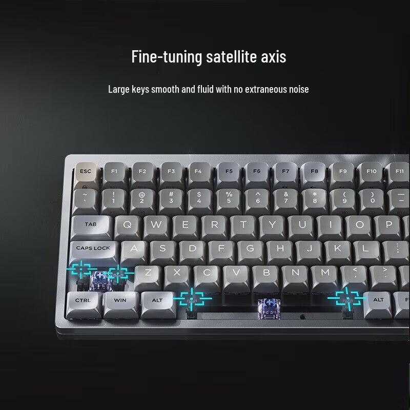 ThundeRobot VIC84 Tri-Mode Hot-Swappable RGB Mechanical Keyboard