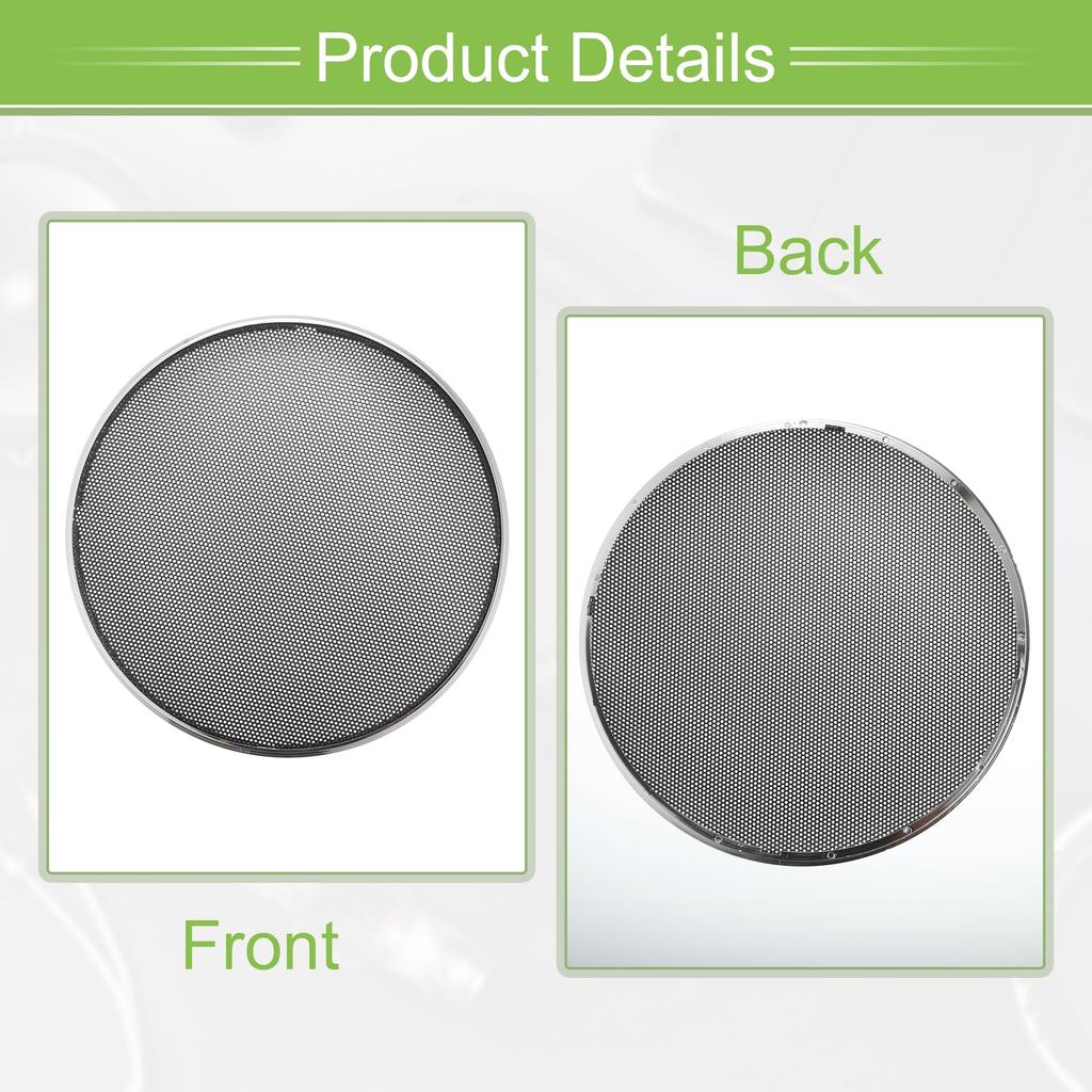 ACROPIX Universal 6" Car Speaker Grille Cover Mesh Round 6" Audio Speaker Subwoofer Guard