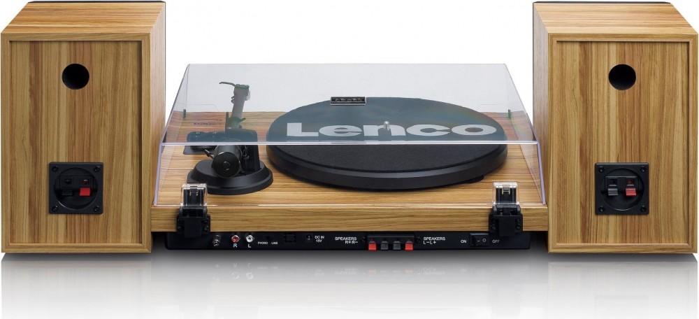 LENCO LS-500OK - HiFi Turntable with Speaker Set, Lenco