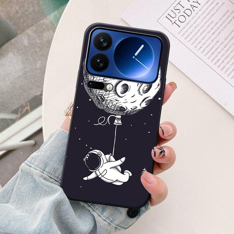 For Xiaomi 17 Ultra Phone Case Astronaut Silicone Camera Protection Back Cover For Xiaomi Mi 17 Pro Max Mi17 Ultra Funda Coque