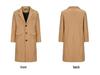 2025 Autumn/Winter Men's Woolen Coat - British Fashion, Long Style, Trendy Temperament, Long Sleeve Outerwear