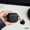 Leather Pattern Solid Color for Apple AirPods 1 Protective Cover Pro1 Bluetooth Headset Cover 1st Generation Pendant 1/1