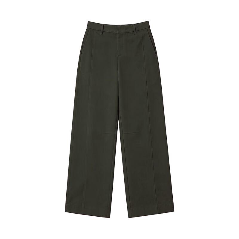 Women's Cooling Tencel Blend Casual Straight-Leg Trousers