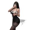 Sex Female Sexy Pure Desire Suspender Strap Hollow Bed Free Secretary Uniform Temptation One-piece Hip Skirt