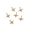 50pcs/bag Brass Star Geometry Charms Pendant For DIY Jewelry Earrings Necklaces Bracelet Crafts Handmade Making Findings