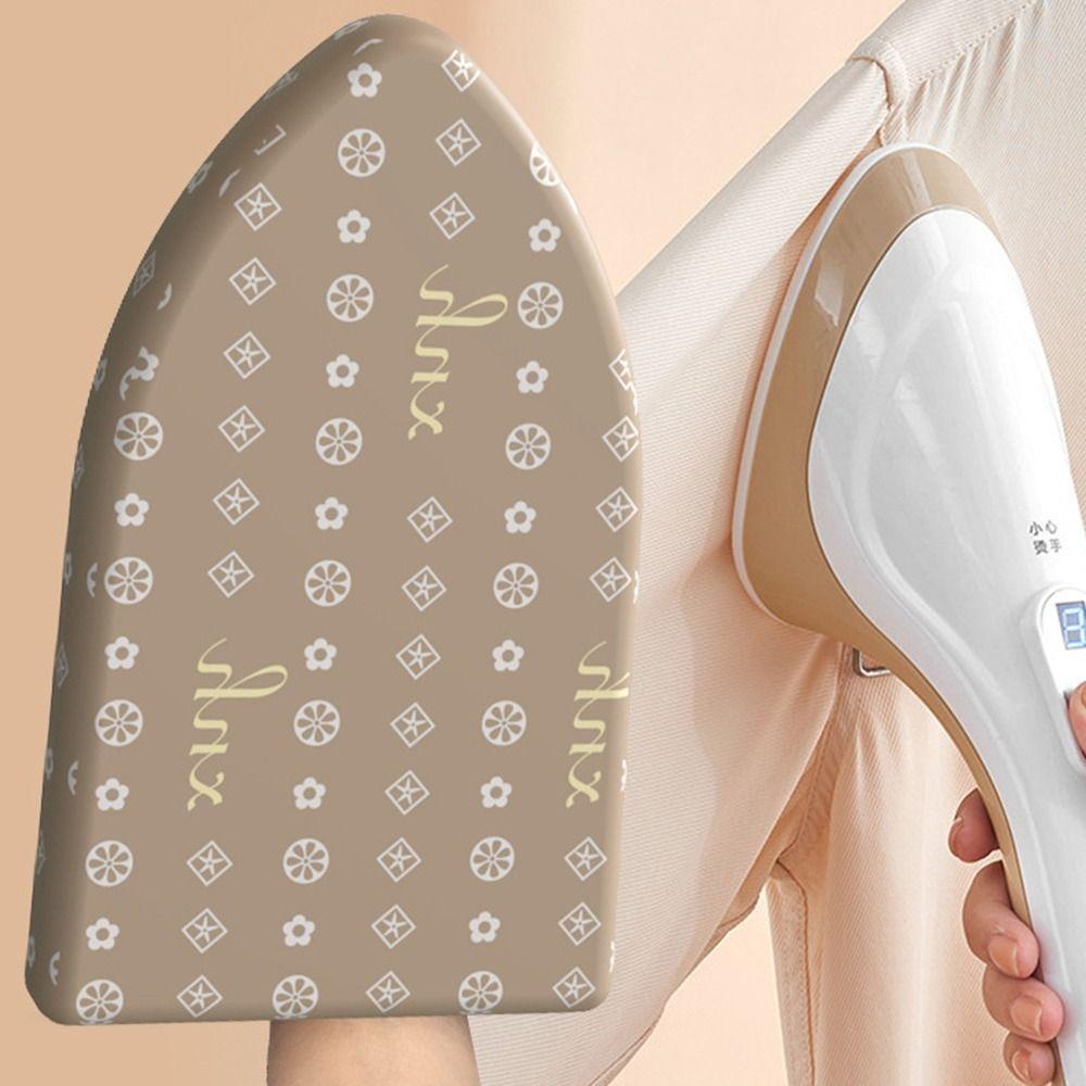 Mini Ironing Board Anti-scald Handheld Ironing Gloves Heat Resistant with Finger Loop Ironing Table Rack for Home&Travel