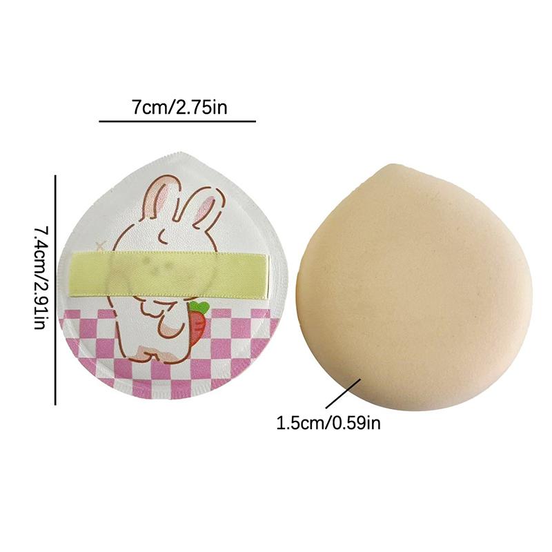 1/3 Stück Cartoons Puderquaste Luftkissen BB Cream Foundation Concealer Make-up Schwämme Weiches Gesichts-Make-up für Frauen Beauty-Tool