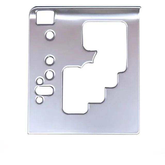 Car Center Console Gear Shift Panel Cover Trim Frame Stainless Steel For Toyota Land Cruiser 200 LC200 FJ200 2008- LHD