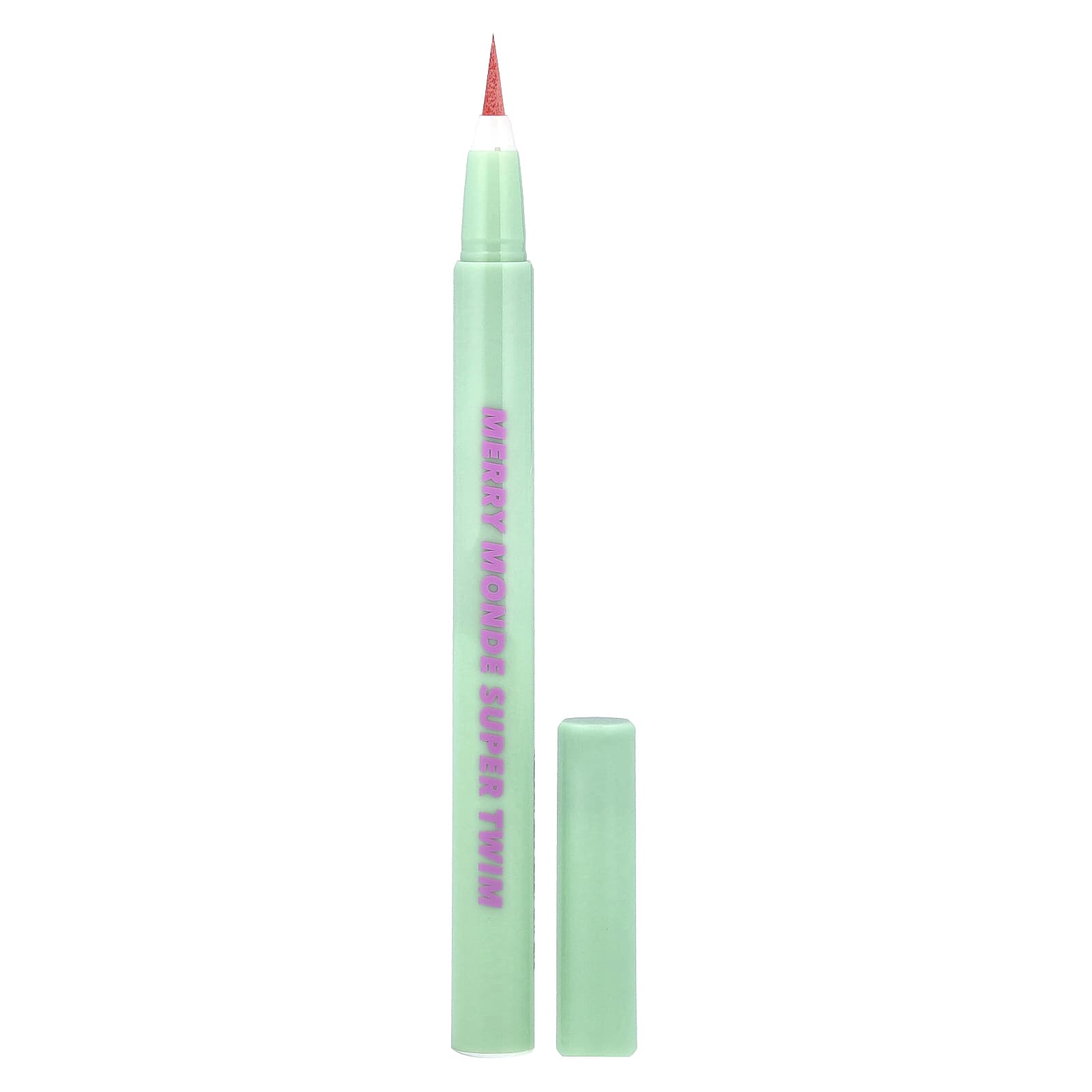 

Merrymonde, Super Twinm Pen Eyeliner, 04 Salmon Pink, 0.5ml (0.02fl oz)