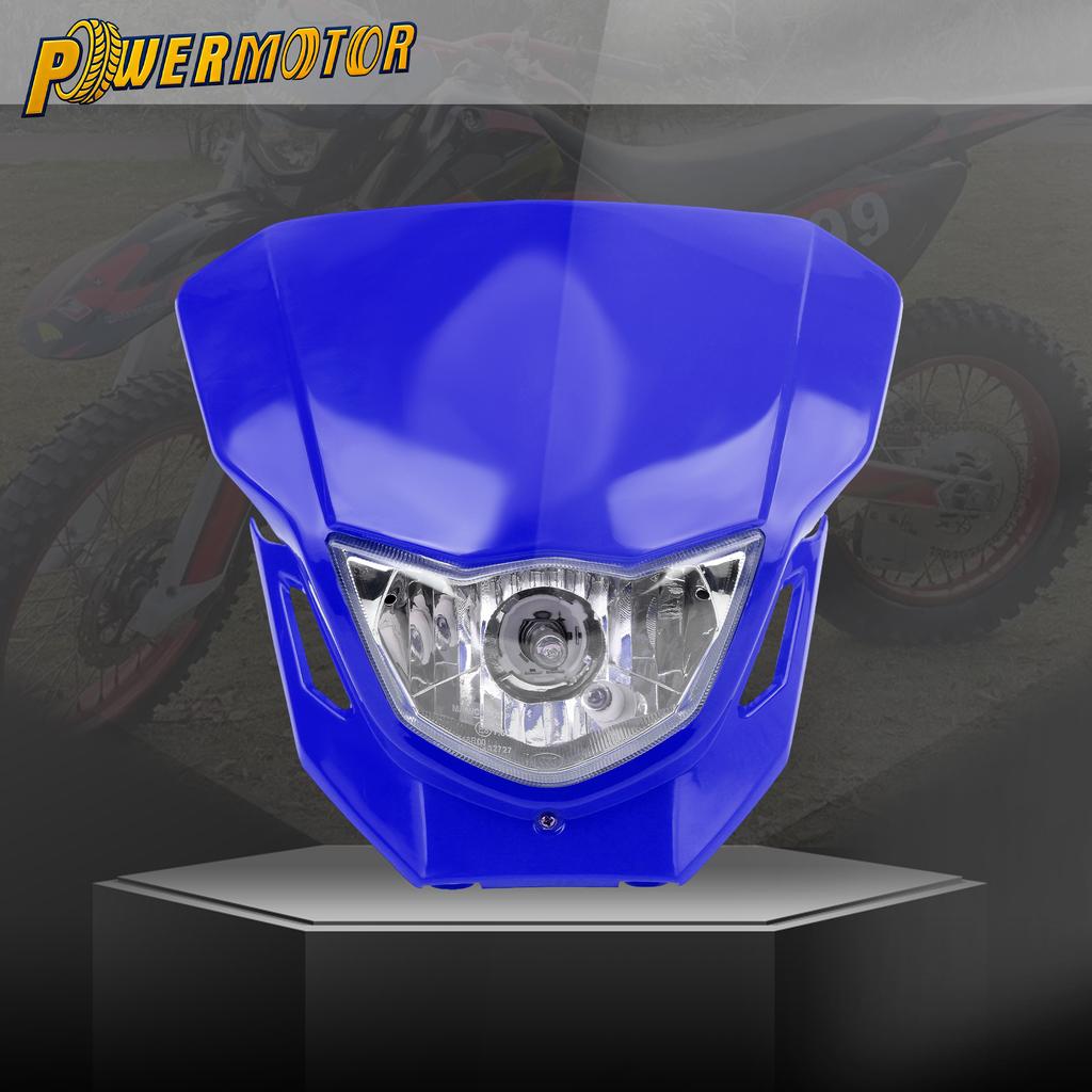 Motocross Halogen Headlamp For Yamaha WR250F WR450F YZ250F YZ450F 2015 2016 2017 2018 2019 Motorcycle Headlight Accessories