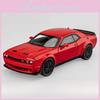 Challenger Alloy Hellcat Toy Car With Light Sound And Operation Inertia