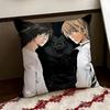 Anime DDeath NNote Cushion Cover Reversible Soft Durable Pillow Cover Home  Car MultiScene Use for Daily Comfort