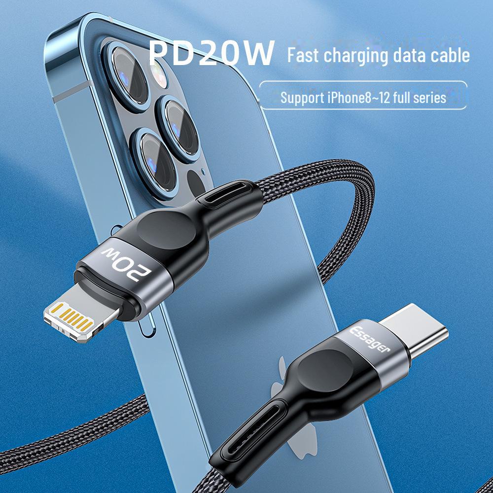 Essager Apple PD20W Fast Charging Type-C Cable for iPhone 12/13/iPad