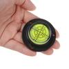 uxcell High-Precision Horizontal Bubble Level, 16.5x49mm Round Bull Eye Level, Measuring Layout Tool, RV TV Picture Frame Hanger, Black/Green