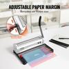 VEVOR Binding Machine, Comb Binding Machine 21-Holes Binding 450 Sheets, Book Binder Machine with 100 PCS 9.53 mm Comb Binding Spines