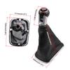 5 / 6 Speed Black Frame Gear Shift Knob Lever Gaiter Boot 1999-2004 12mm For Volkswagen VW Golf 4 IV MK4 GTI R32 Bora Jetta