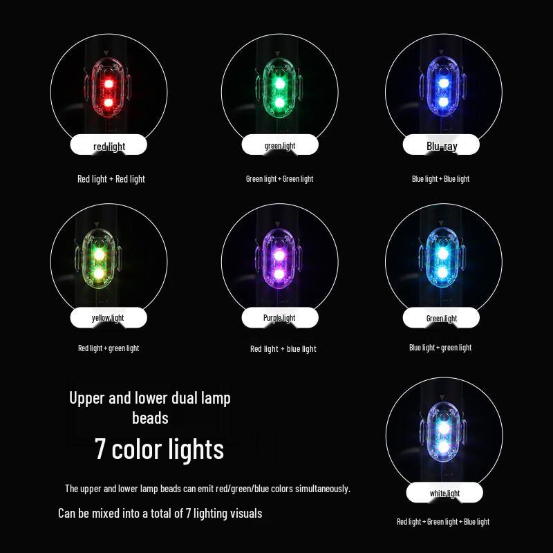 Li Shi Mini USB Rechargeable Bicycle Tail Light