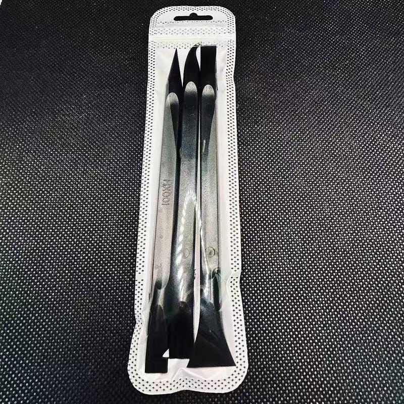 Carbon Fiber Plastic Pry Bar Set: Anti-static, High Hardness, Double-ended, Three-piece Phone Disassembly Tool