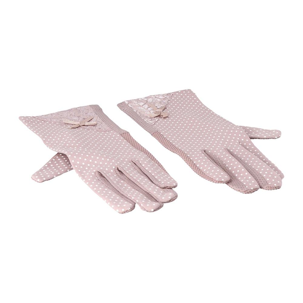 Spring Stretch Breathable Slip Resistant Driving Glove  Lace Gloves Sunscreen Gloves