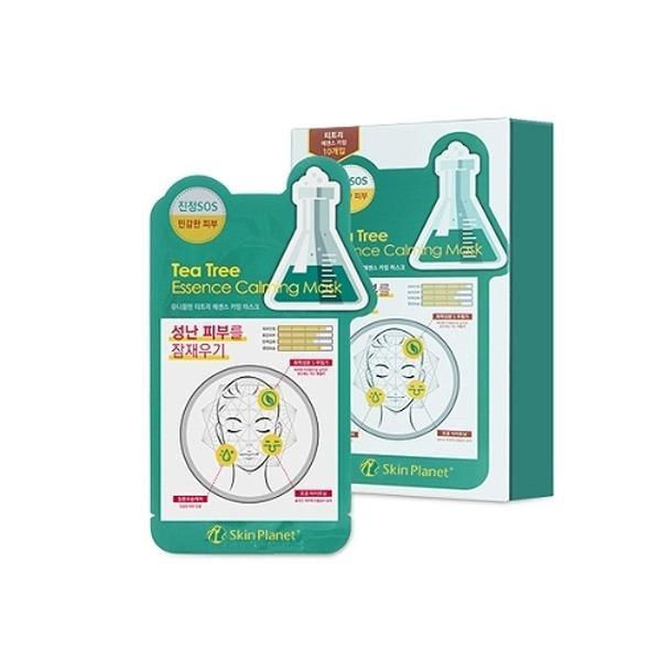 [10 sheets] Skin Planet Skin Soothing Tea Tree Calming Mask Pack_18565361_634664