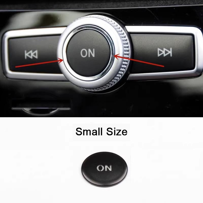 Skirta Mercedes Benz Mygtuko Užklijuojama Plokštelė CLA GLA GLE GLK A B C E Klasė ML GL W176 W246 W242 W204 W205 W212 C117 X166 X204 X156