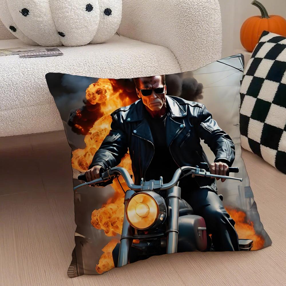 HHow To Train Your DragonS Cushion Cover Throw Pillow Cover Hidden Button Durable Polyester Chair Cushion