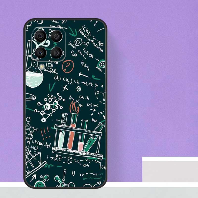 Biology Chemistry Case For Samsung Galaxy M31 M16 M36 M56 M33 M53 M13 M12 M32 M52 M20 M15 M55 M14 M35 M34 M54